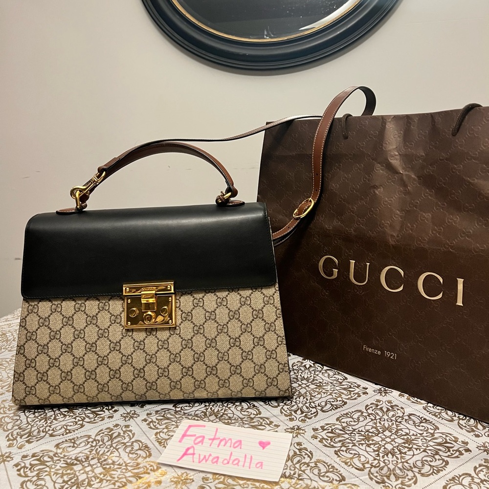 Padlock medium … shoulder bag
